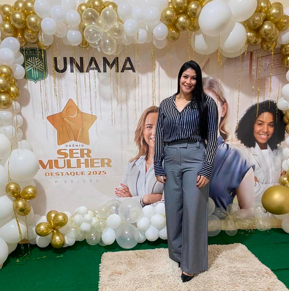 Diretora do HRC recebe prêmio ‘Ser Mulher – Destaque 2025