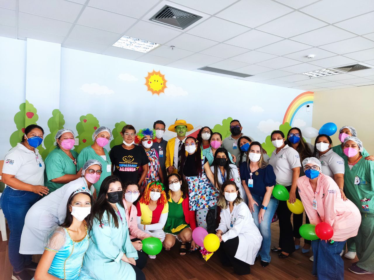 Hospital Regional Público de Castanhal comemora com muita alegria o dia das crianças