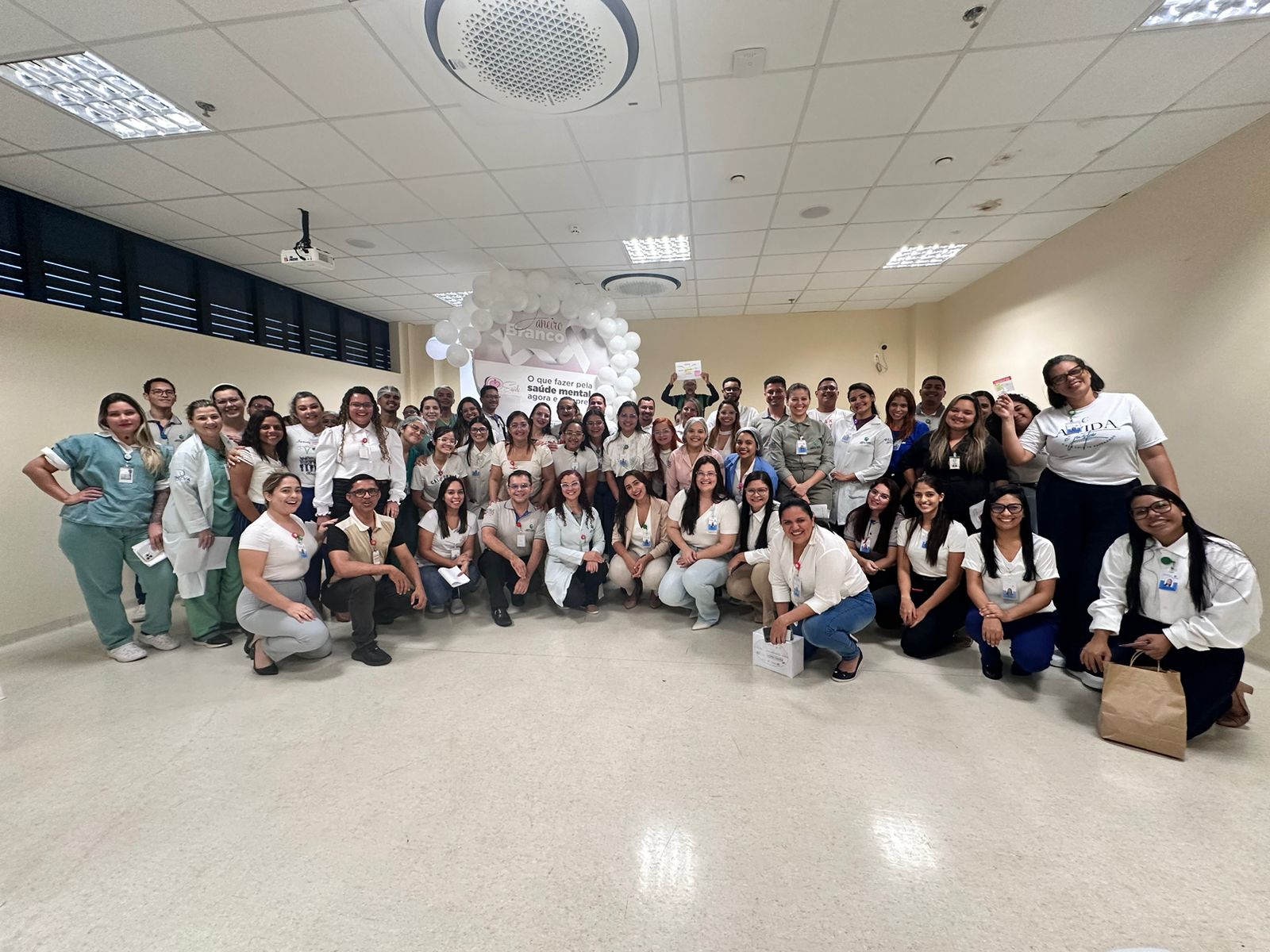 Hospital Regional Público de Castanhal realiza atividades com pacientes e colaboradores em alusão ao Janeiro Branco
