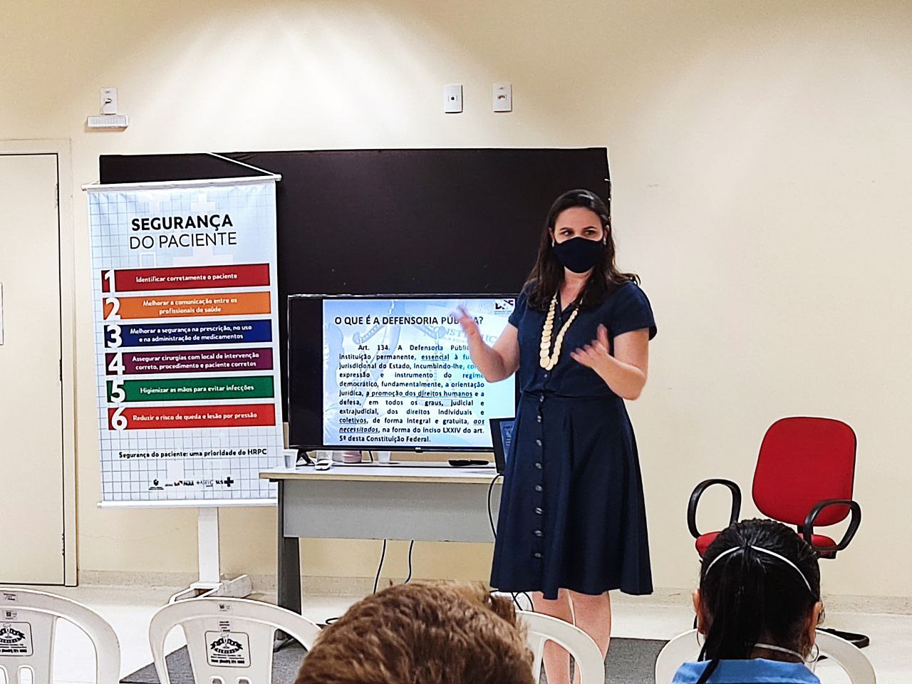Hospital Regional Público de Castanhal (HRC) realiza palestra sobre identificação de abuso sexual em parceria com a Defensoria Pública do Estado do Pará