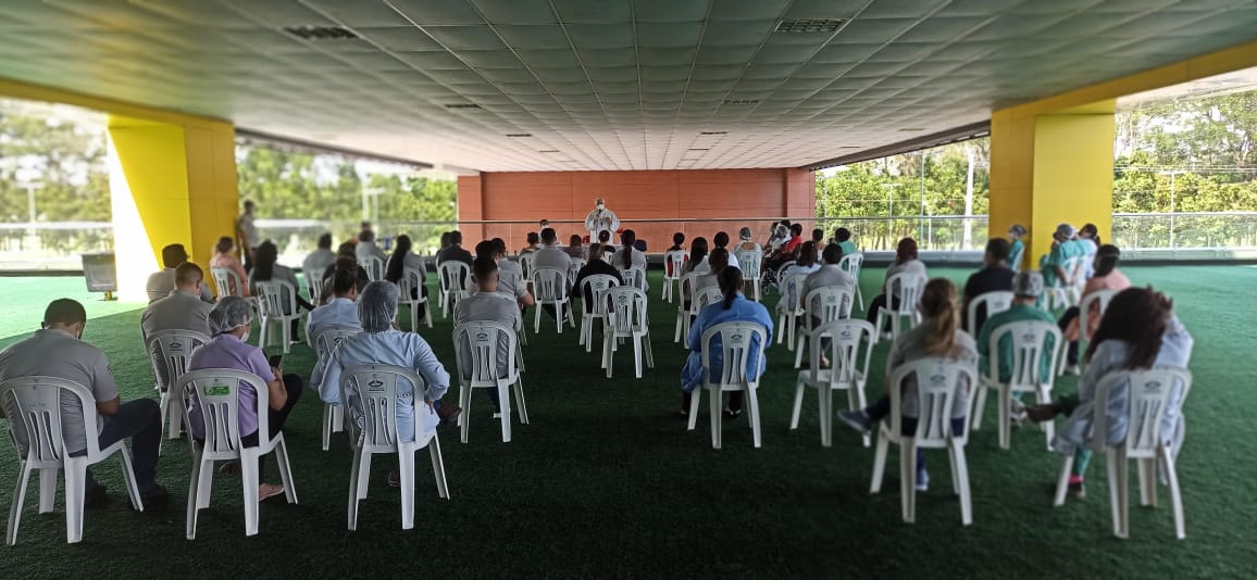 Hospital Regional Público de Castanhal (HRC) realiza missa de ação de graças em alusão ao dia do enfermo