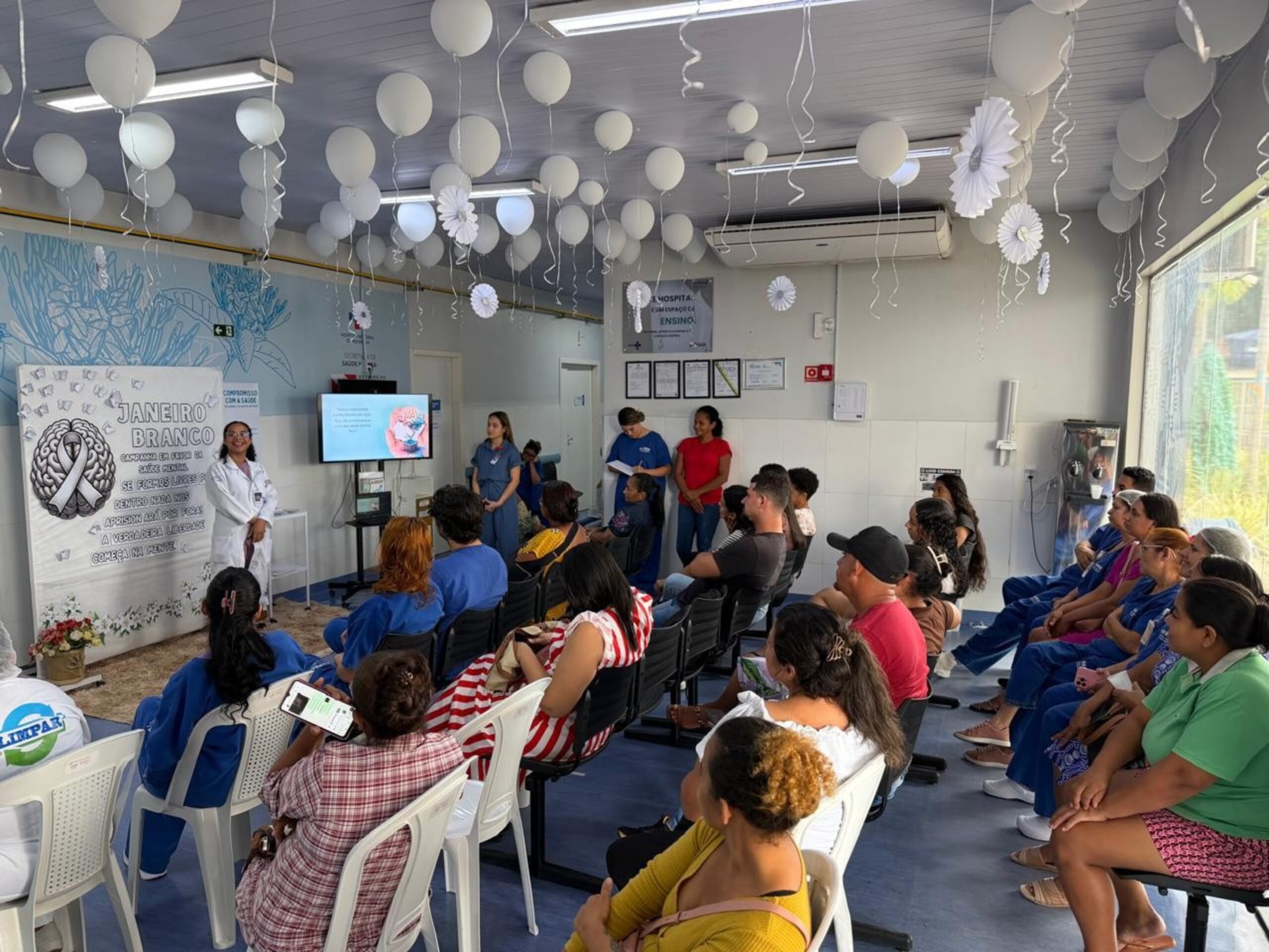 Janeiro Branco: HRRM promove ações de conscientização sobre saúde mental