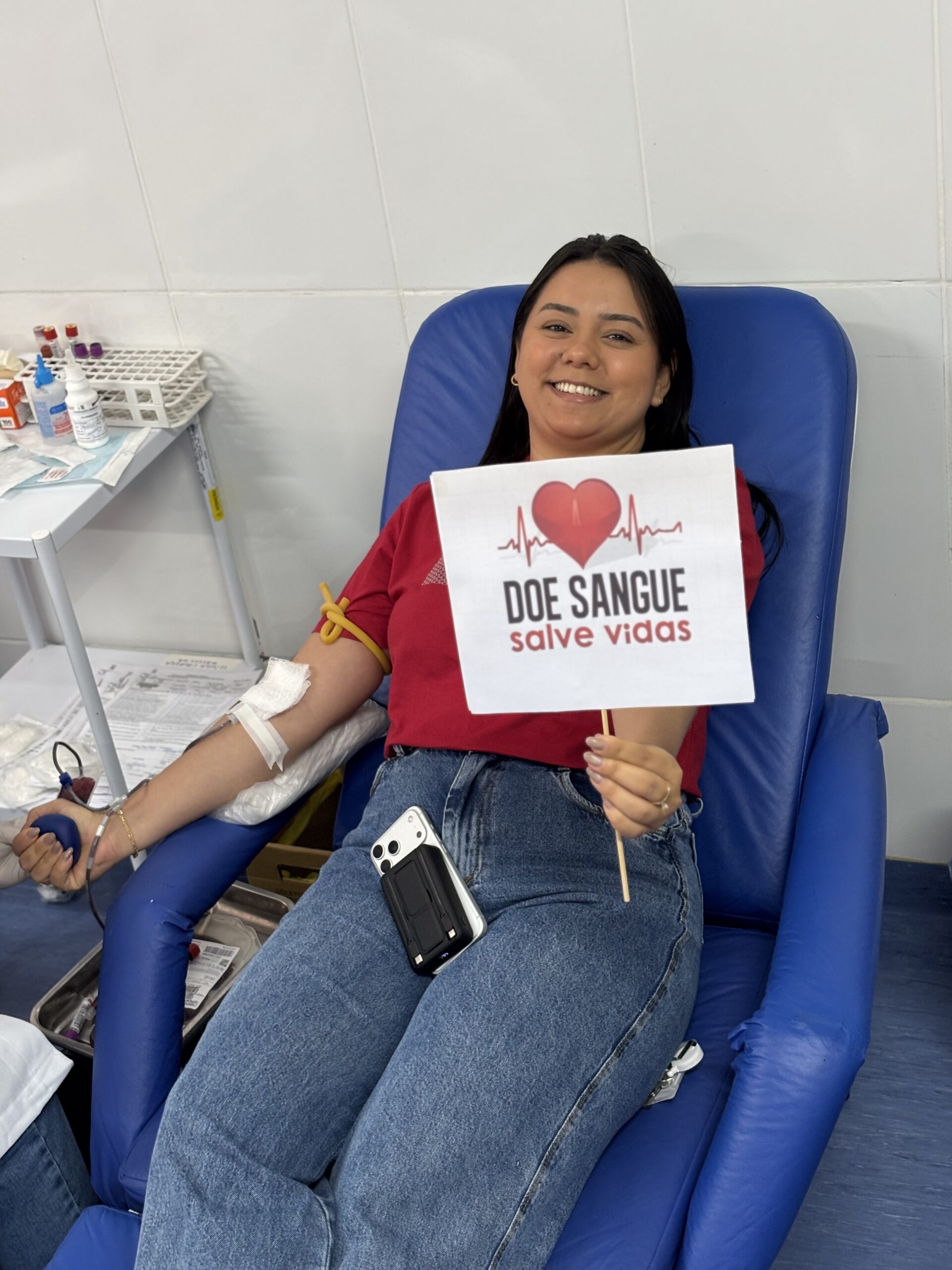 Stella Leite, Doadora Voluntária