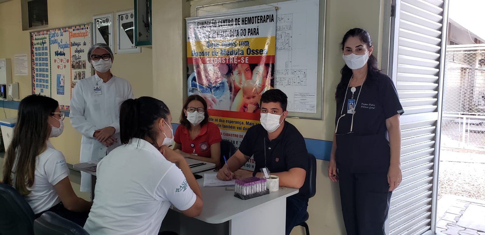 HRPA realiza cadastro para doação de medula óssea