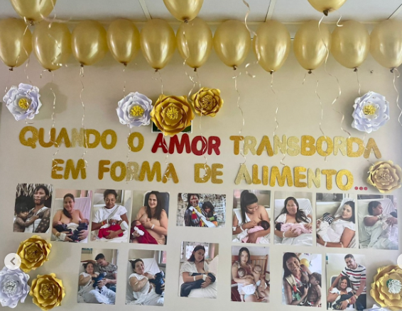 HRPA realiza ações para incentivar e conscientizar sobre aleitamento materno