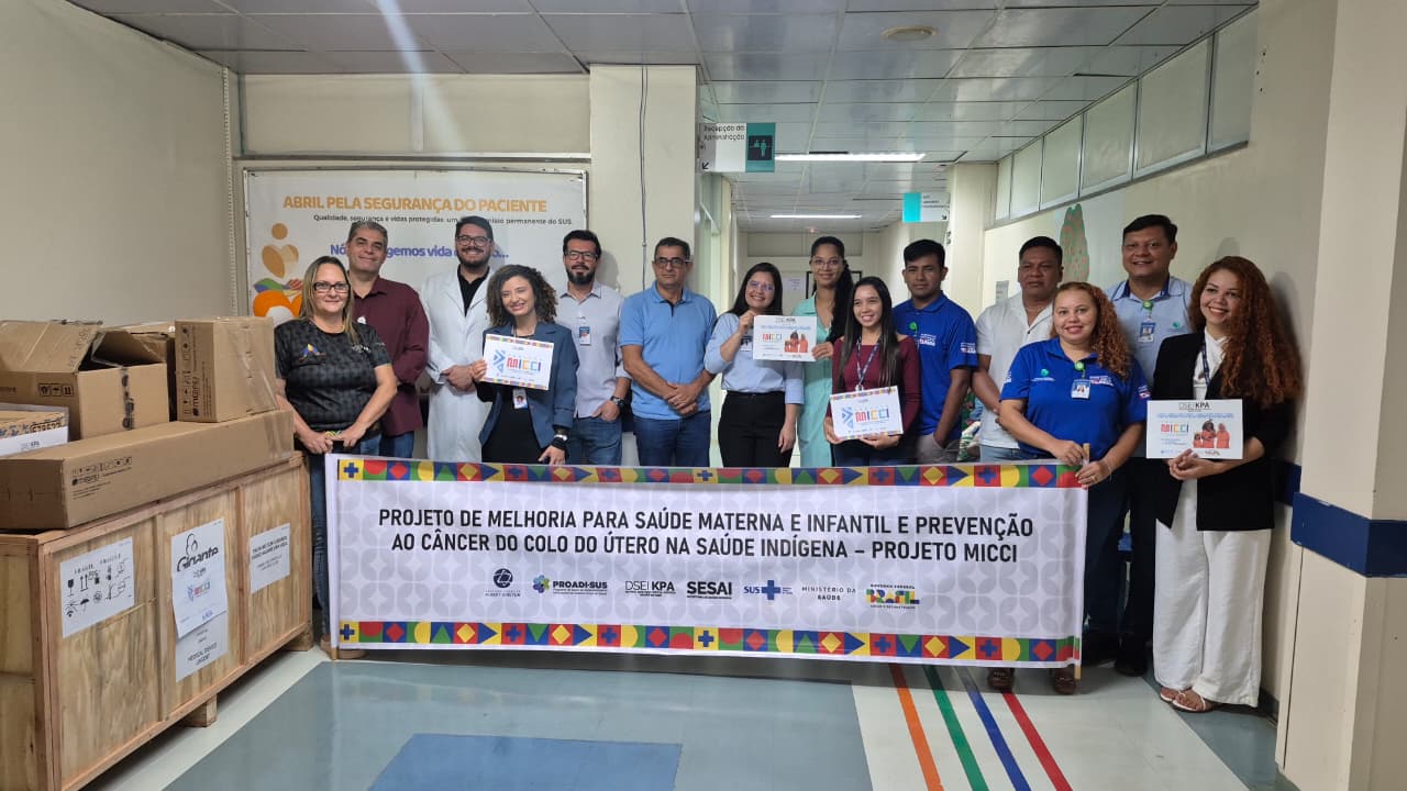 Hospital Regional Público do Araguaia recebe novos equipamentos por meio de parceria voltada à saúde indígena.