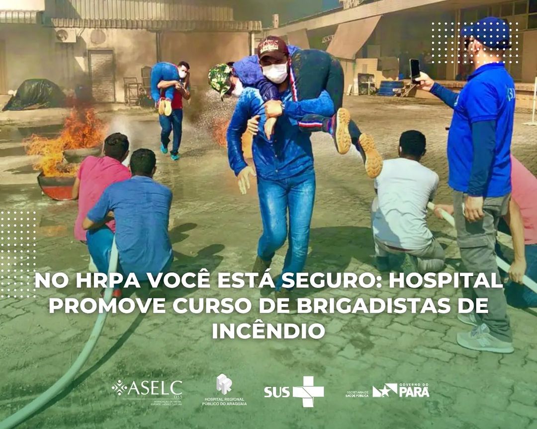 No HRPA você está seguro: Hospital promove curso de Brigadistas de Incêndio