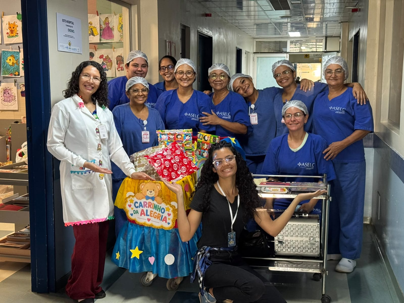 HRPA celebra Dia das Crianças com ação de humanização e momentos de alegria na Pediatria