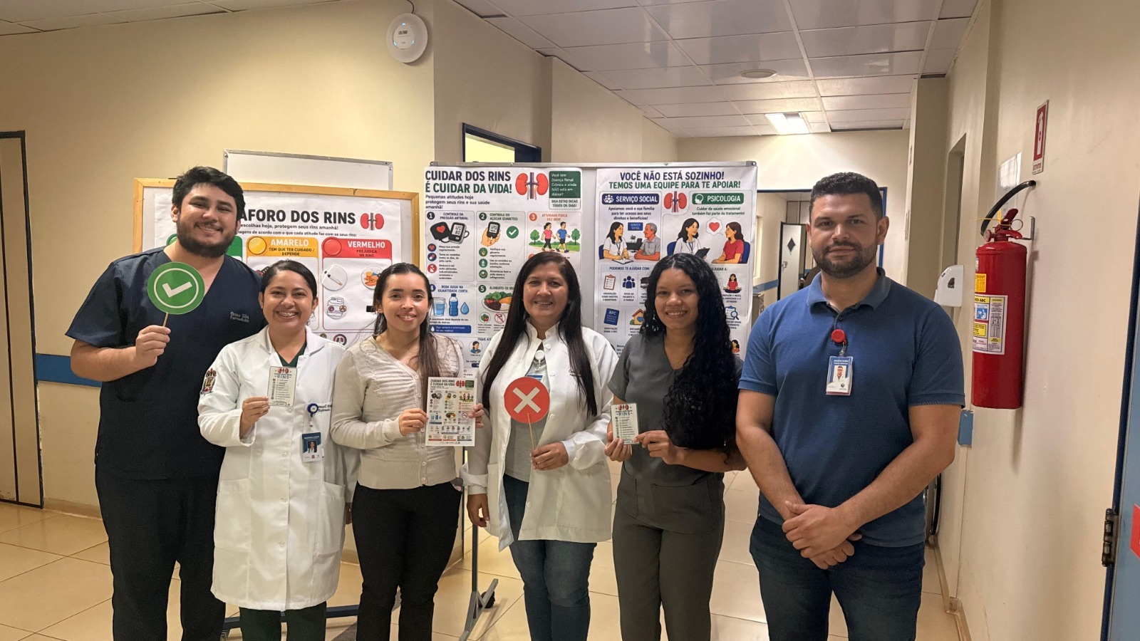 HRPA promove educação em saúde para pacientes do Ambulatório de Nefrologia