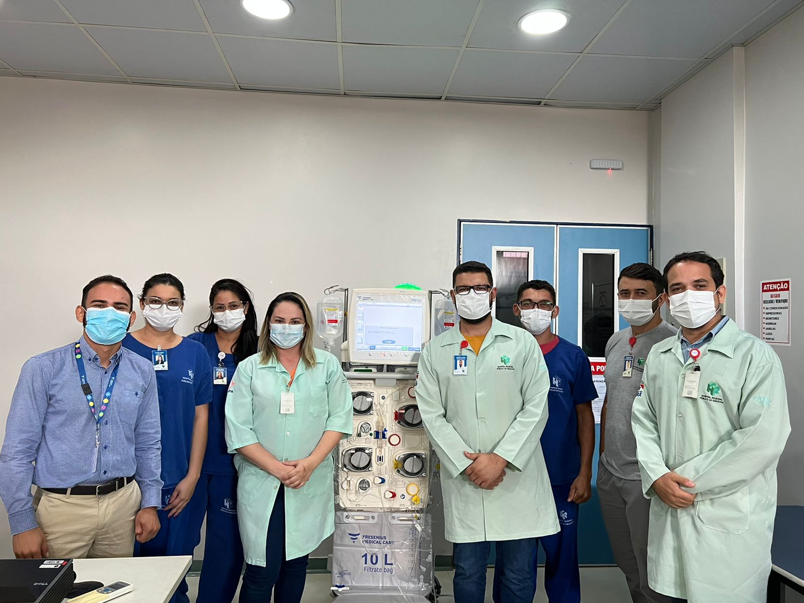 Hospital Regional Público do Araguaia (HRPA) inaugura um novo e inédito procedimento de hemodiálise na região￼