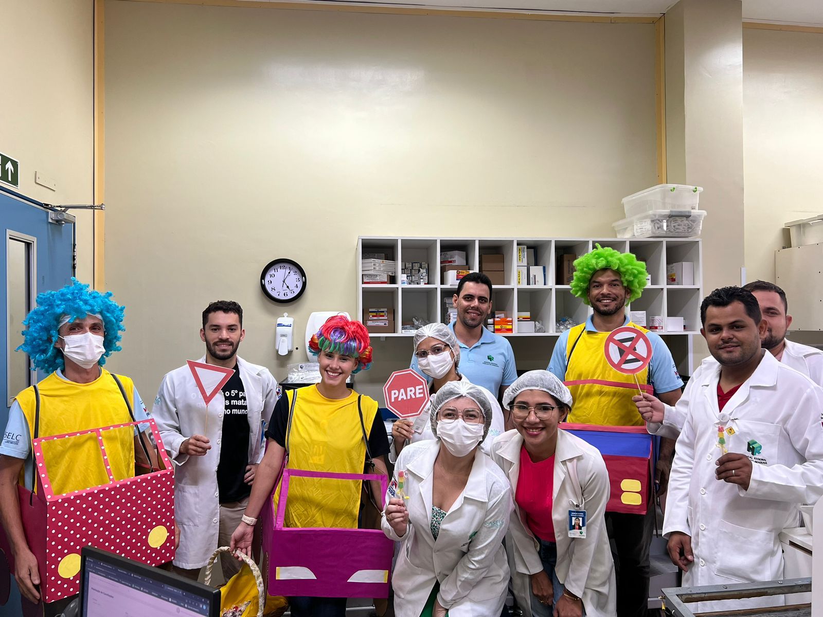 Hospital Regional Público do Araguaia realiza ação de conscientização sobre segurança no trânsito