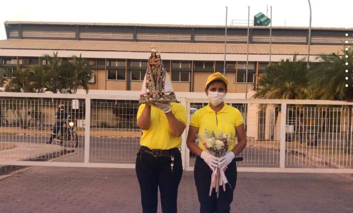 HRPA recebe visita de Nossa Senhora de Nazaré