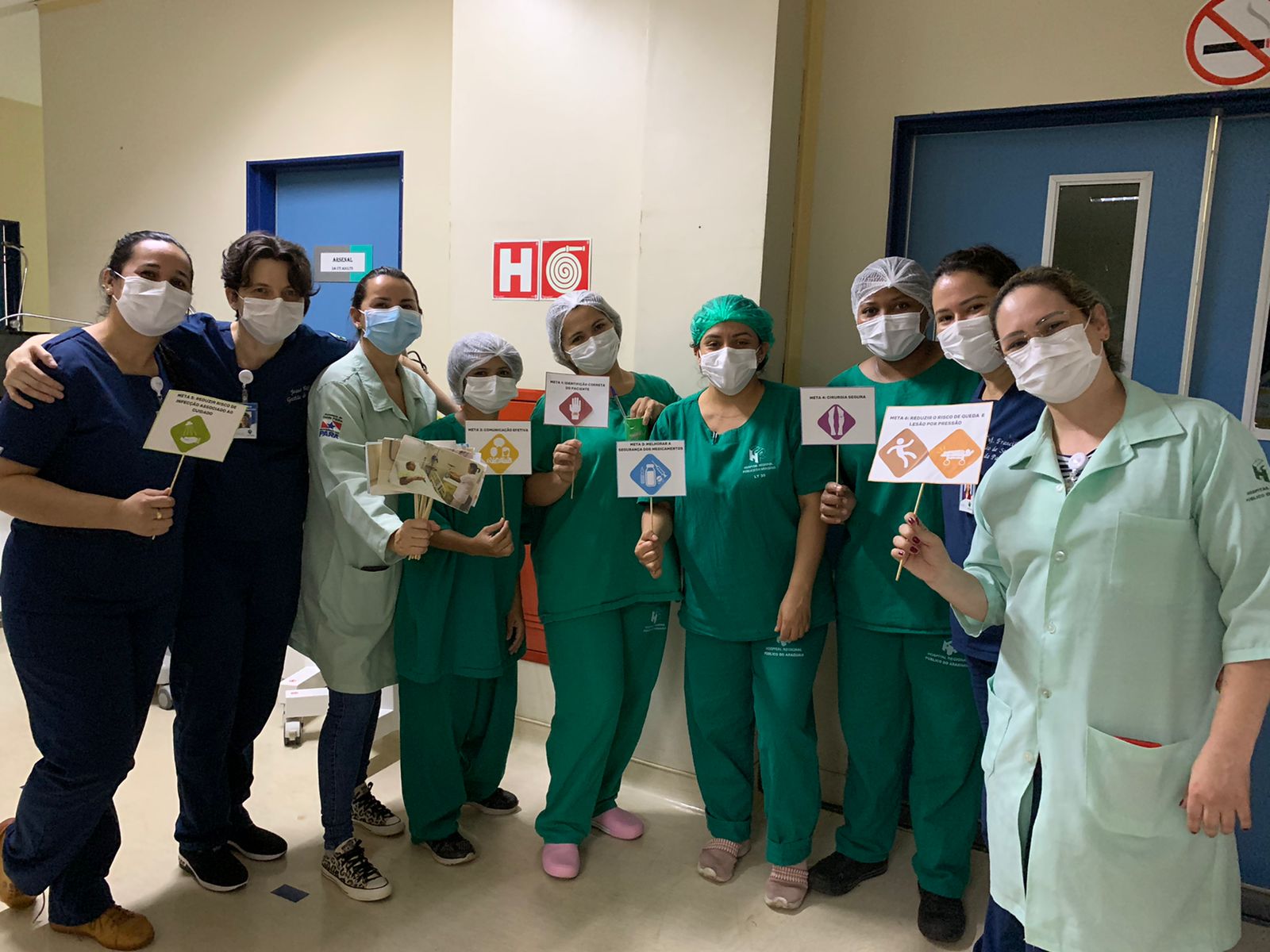 Em comemoração ao dia Mundial da Segurança do Paciente, o HRPA realiza ação de conscientização sobre o tema