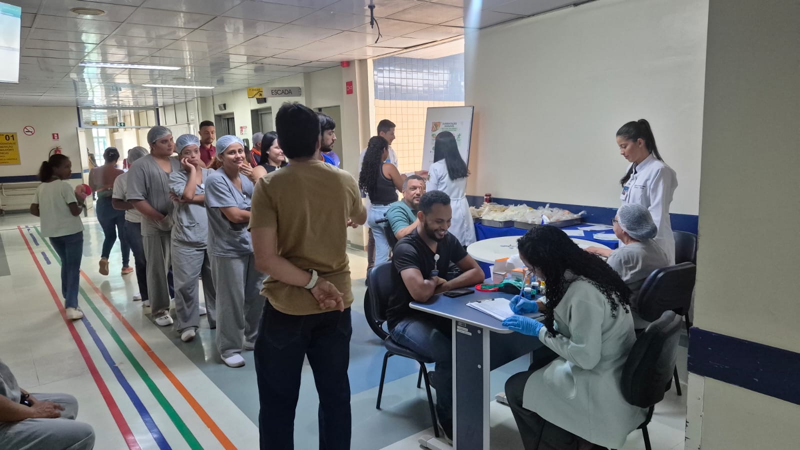 Campanha no HRPA reforça a importância da prevenção e dos hábitos saudáveis