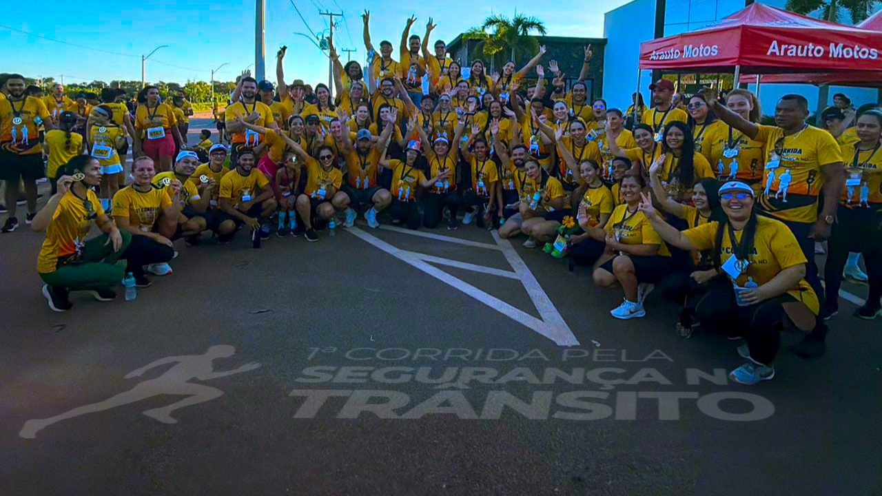 Corrida do HRPA em Redenção reúne centenas de pessoas em defesa da segurança no trânsito