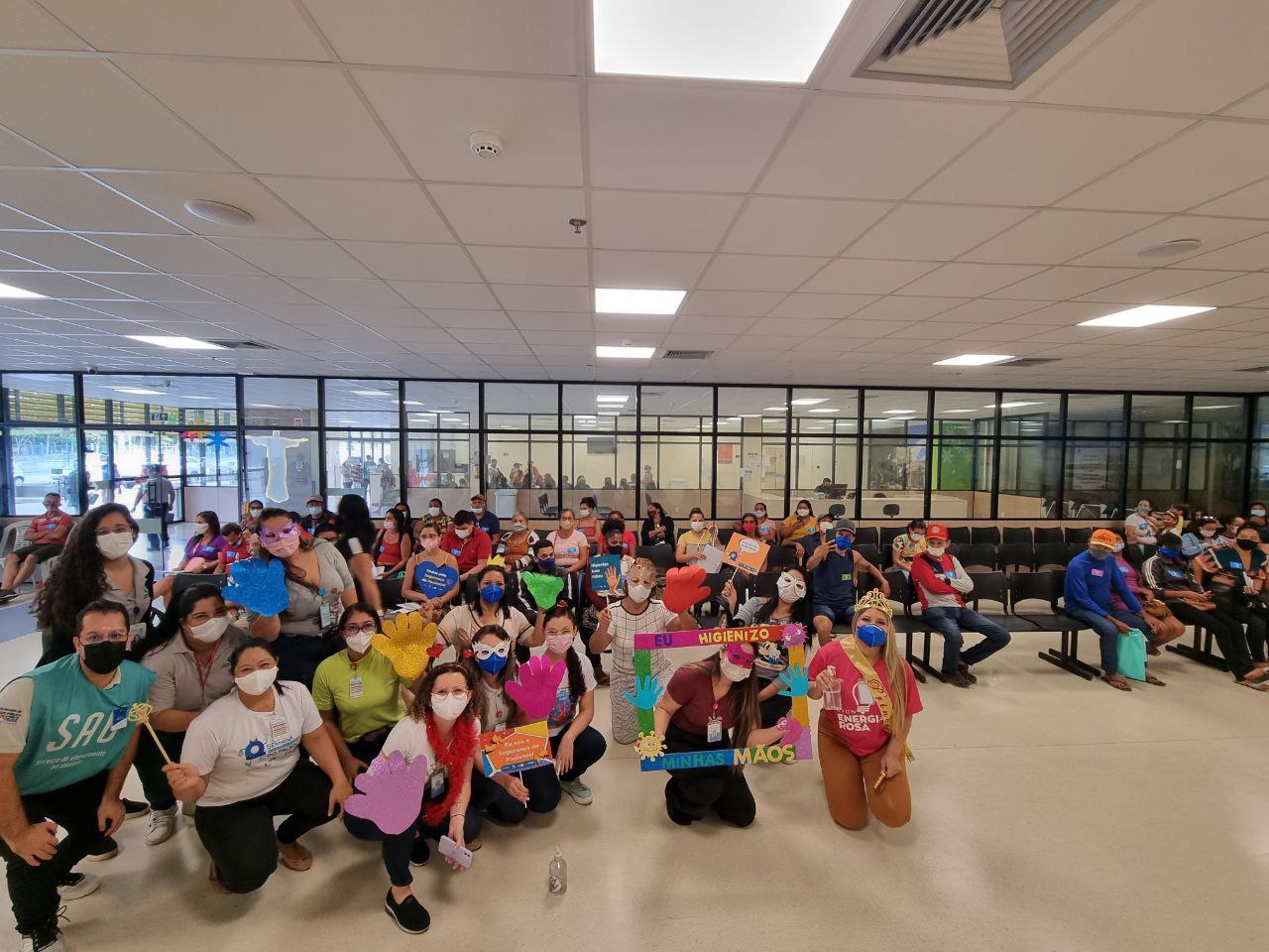 Hospital Regional Público de Castanhal realiza bloquinho itinerante com o tema “Xô infecção!”