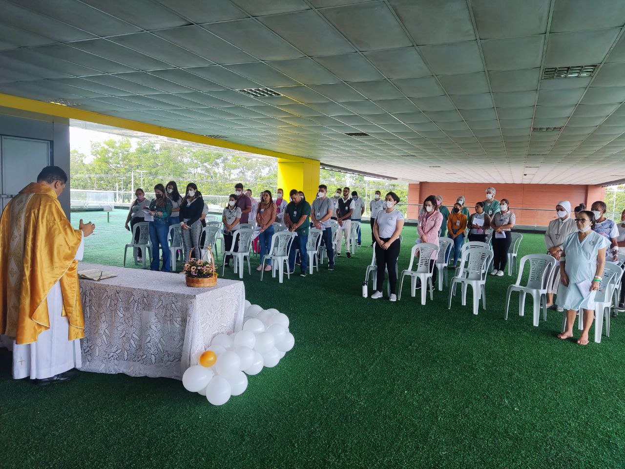 Em comemoração ao dia do enfermo, Hospital Regional Público de Castanhal realiza missa de ação de graças