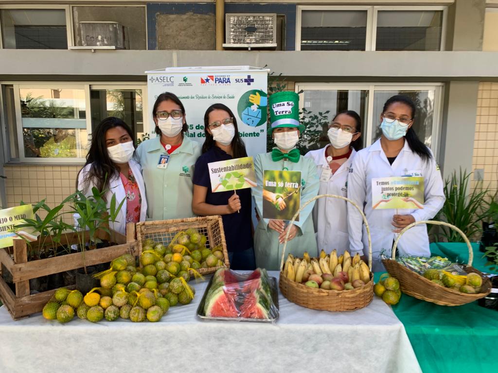 Em comemoração ao dia do Meio Ambiente, o Hospital Regional Público do Araguaia (HRPA) promove ações sobre a importância da sustentabilidade
