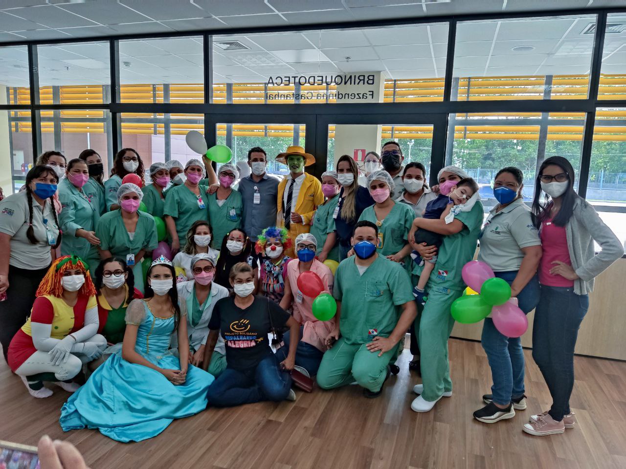 Hospital Regional Público de Castanhal comemora com muita alegria o dia das crianças