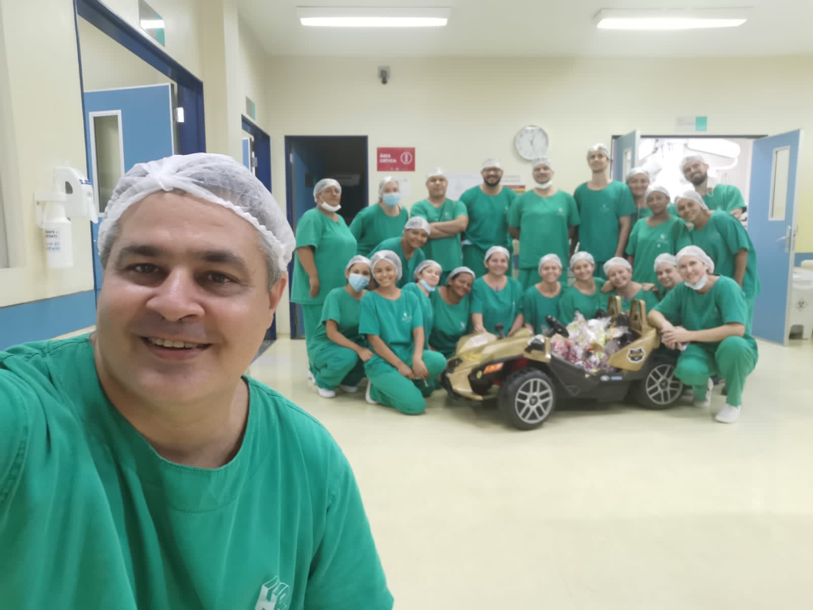 O Dia do Cirurgião pediátrico foi marcado pelo terceiro mutirão de cirurgias pediátricas no Hospital Regional Público do Araguaia