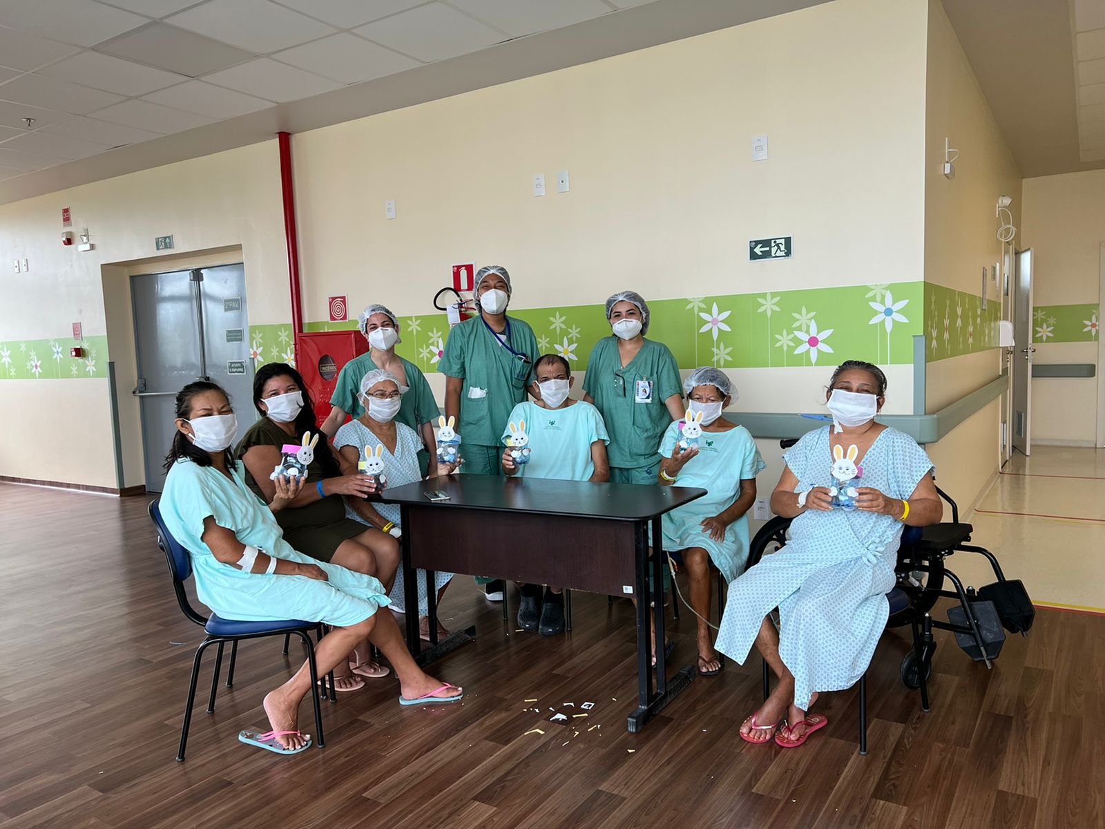 Com humanização e atenção ao usuário, o Hospital Regional Público de Castanhal (HRPC) realiza ação de Páscoa