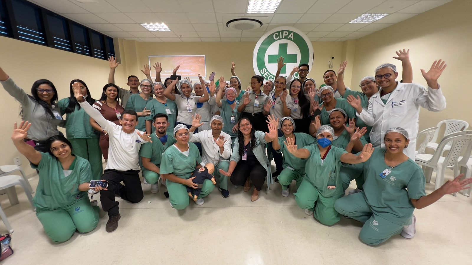 Colaboradores do HRPC participam da SIPAT