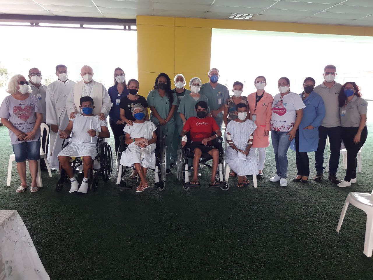 Hospital Regional Público de Castanhal (HRPC) realiza missa de ação de graças em alusão ao dia do enfermo