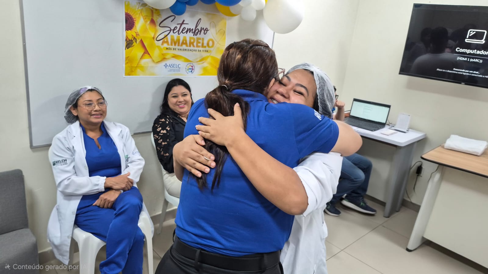 UPA Terra Firme promove ação integrada do ‘Setembro Amarelo’ e ‘Setembro Verde’ e reforça valorização da vida