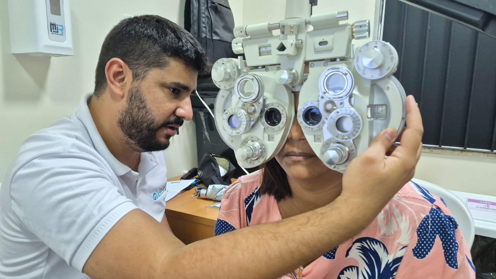 UPA Terra Firme promove ação integrada de saúde ocular